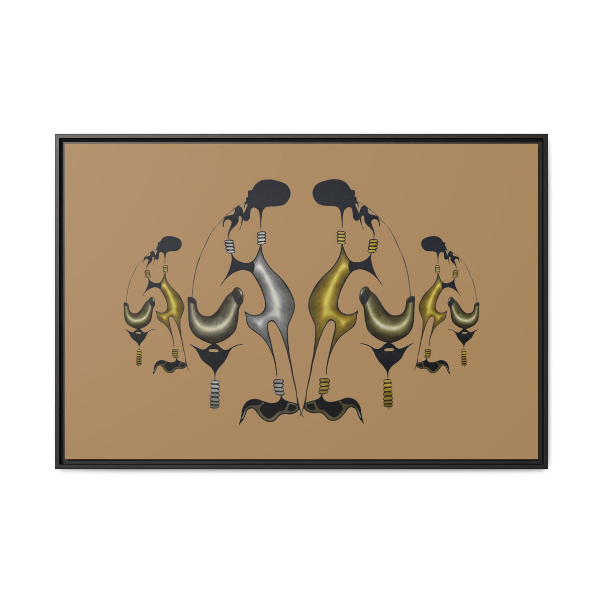 Gathering in Stillness Framed Wall Art