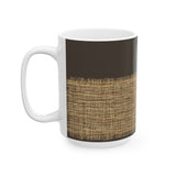 Woven Rhythm Morning Mug