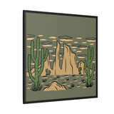 Silent Mesa Framed Wall Art