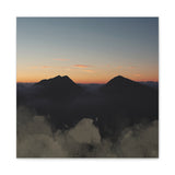 Misty Peaks Wall Art