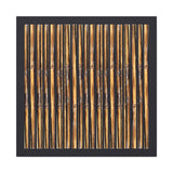 Bamboo Stripe Matte Canvas Print — Stretched Wall Art (1.25")