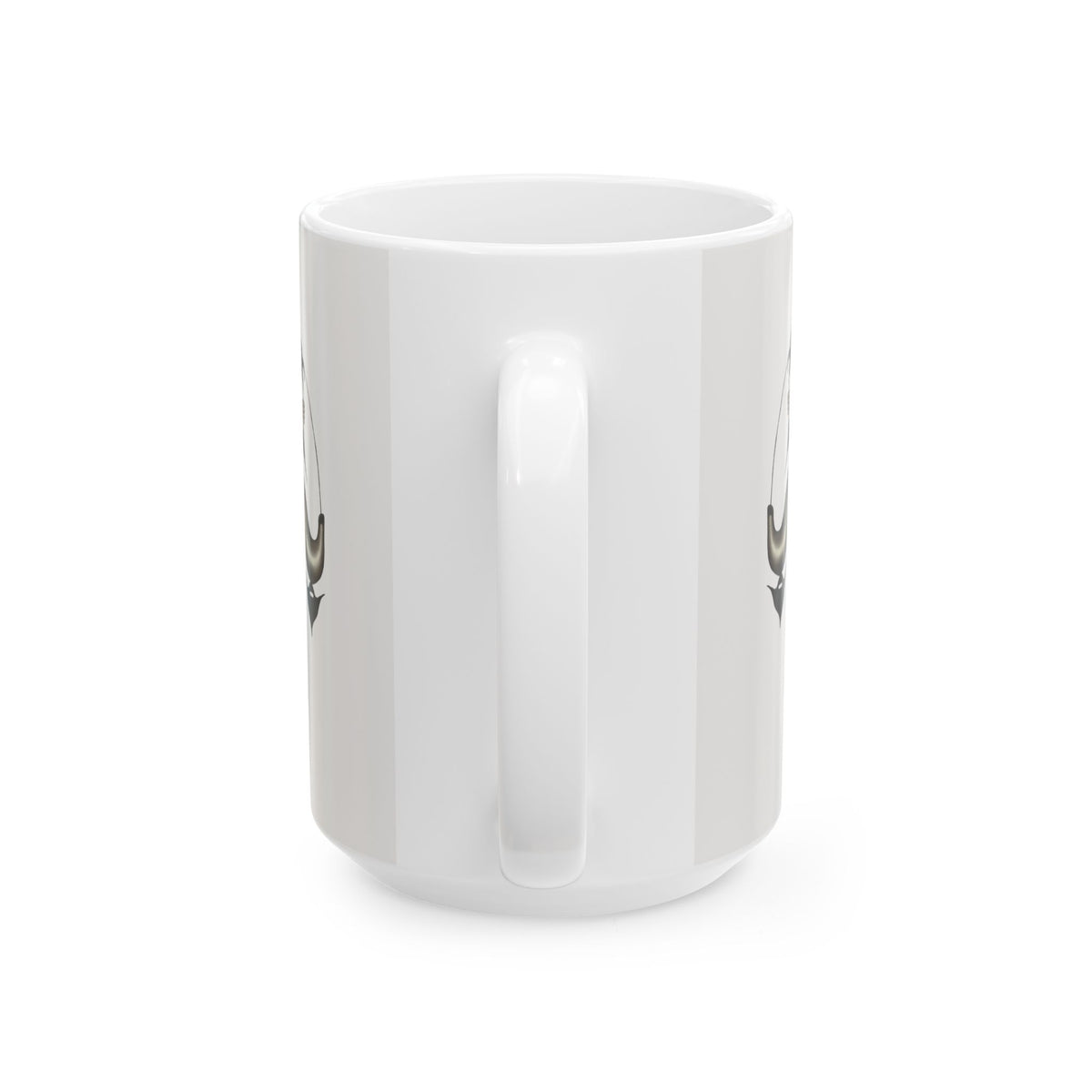 Gathering in Stillness White Ceramic Mug