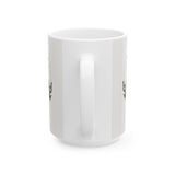 Gathering in Stillness White Ceramic Mug