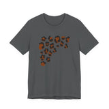 T-Shirt — Rustic Copper Paw Print Tee (Animal Lover Graphic)