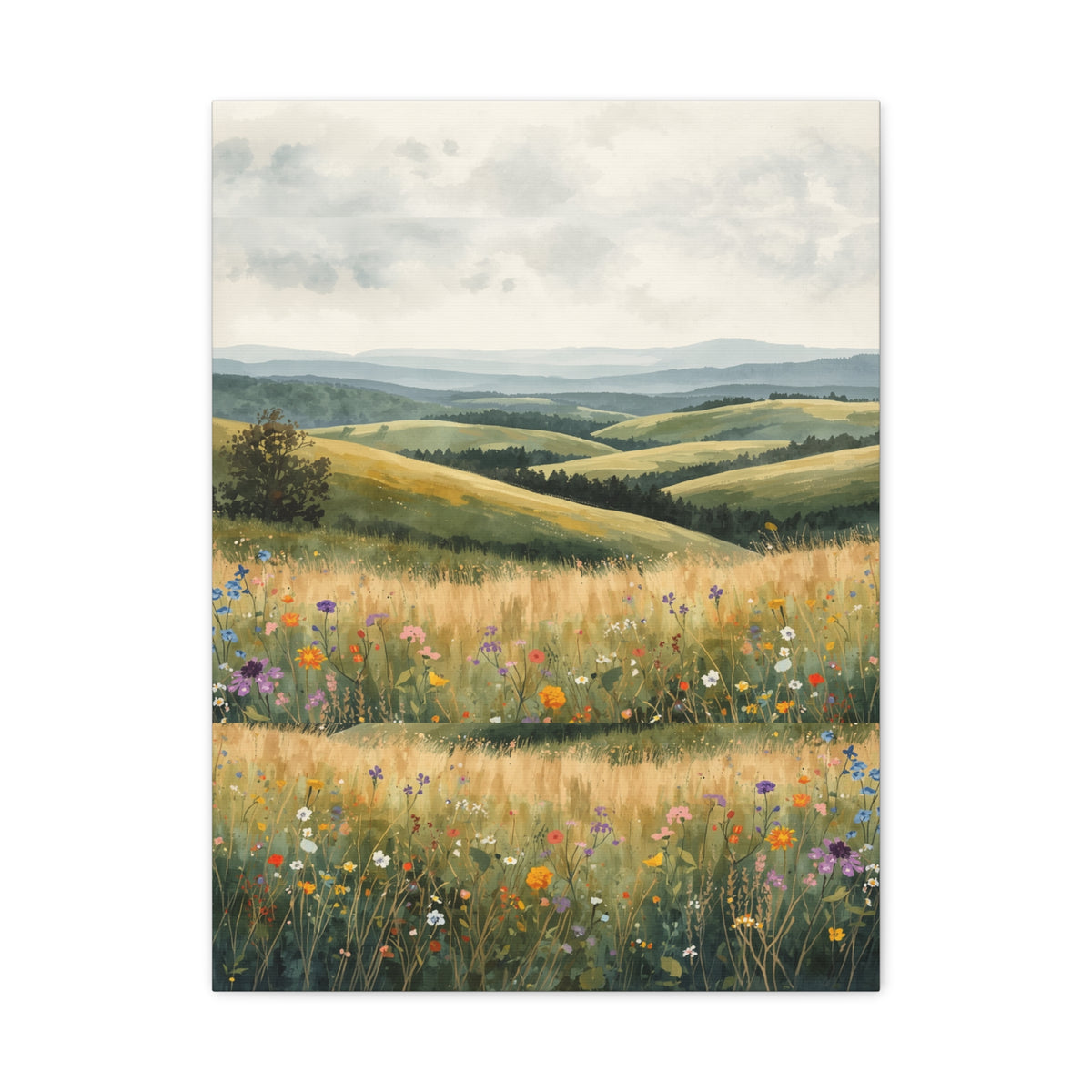 Wildflower Hills Landscape