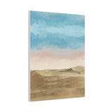 Desert Dunes Matte Canvas Print — Stretched 1.25" Wall Art