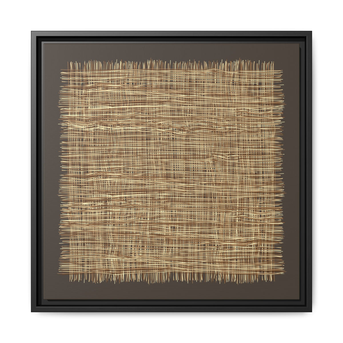 Woven Rhythm Wall Art - A Study in Texture & Stillness