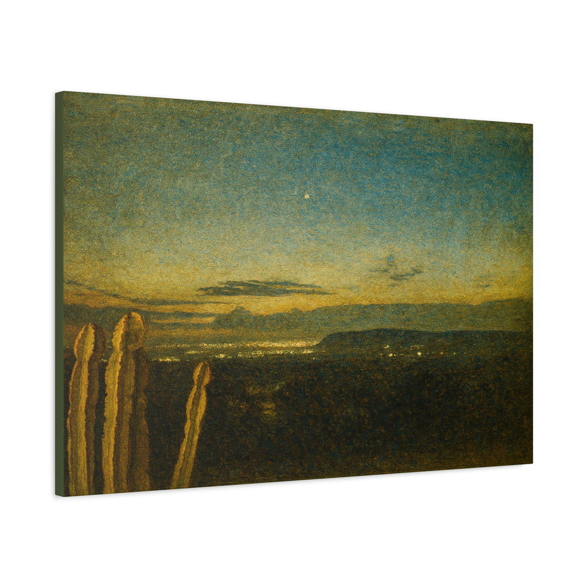 Desert Twilight Canvas Print