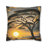 Sunset Acacia Pillowcase