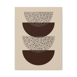 Grounded Rhythm Wall Art - Neutral Abstract Geometric Canvas