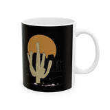 Desert Sunset Ceramic Mug - Nighttime Coffee Cup