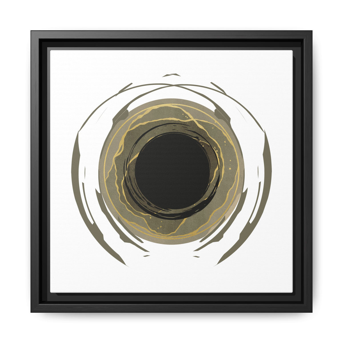 Earth Core Matte Canvas Wall Art