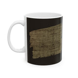 Woven Earth Stoneware Mug