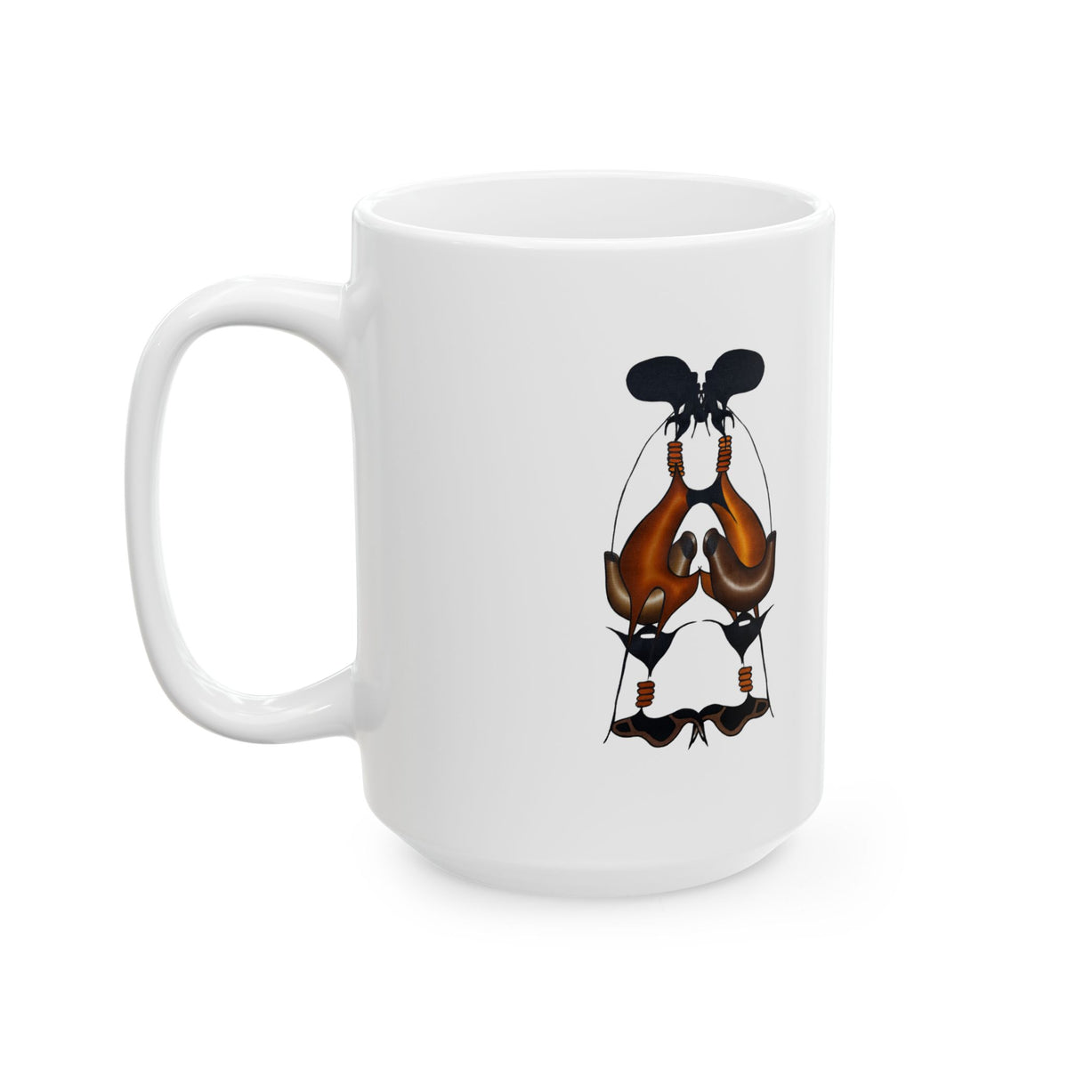 Echoes of Earth Morning Ritual - Art Mug
