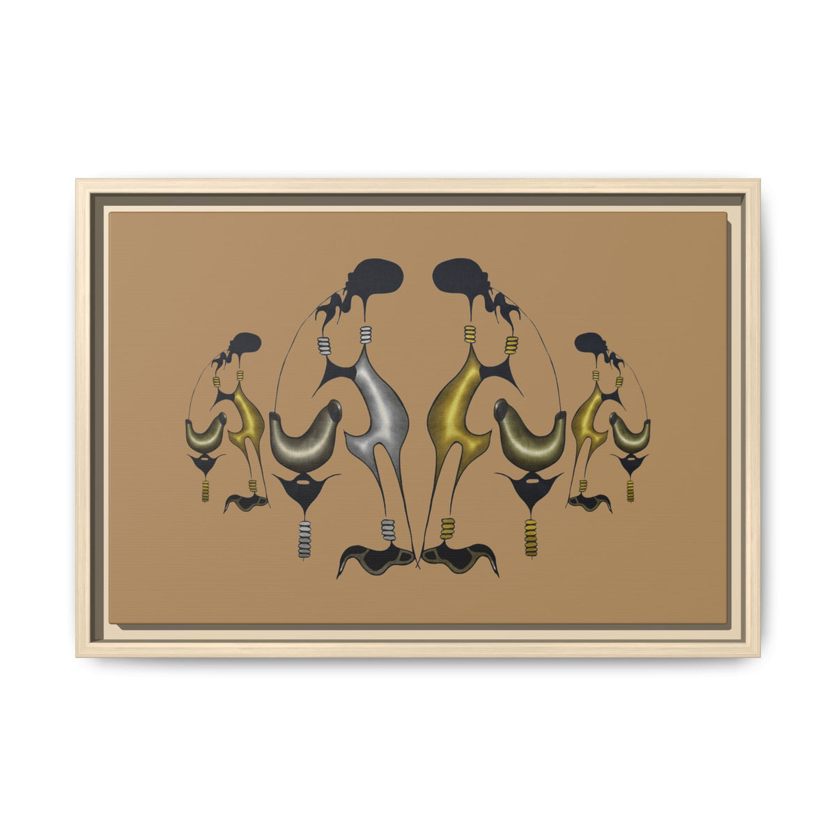 Gathering in Stillness Framed Wall Art
