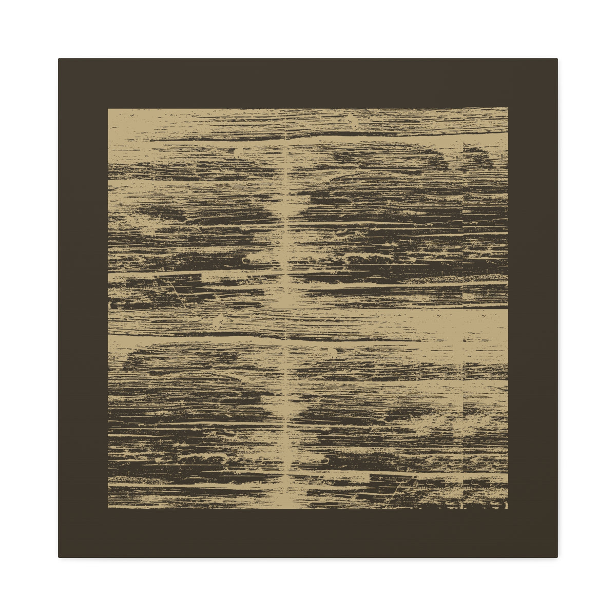 Weathered Grain Canvas Wall Art