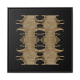 Woven Echo Canvas Wall Decor