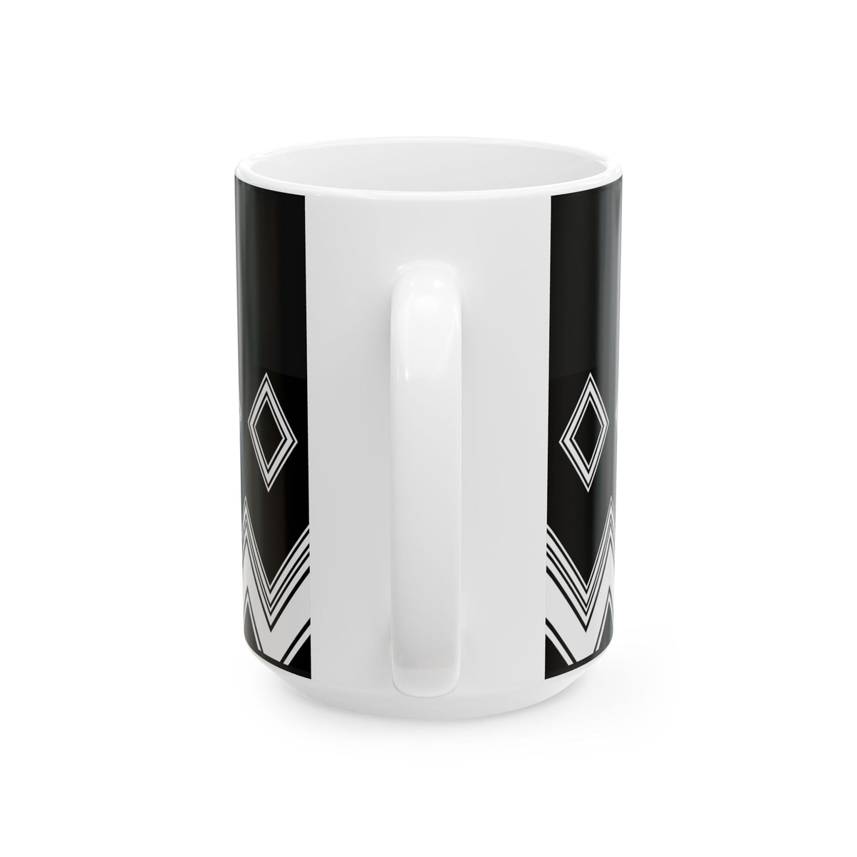 Tribal Diamond Ceramic Mug