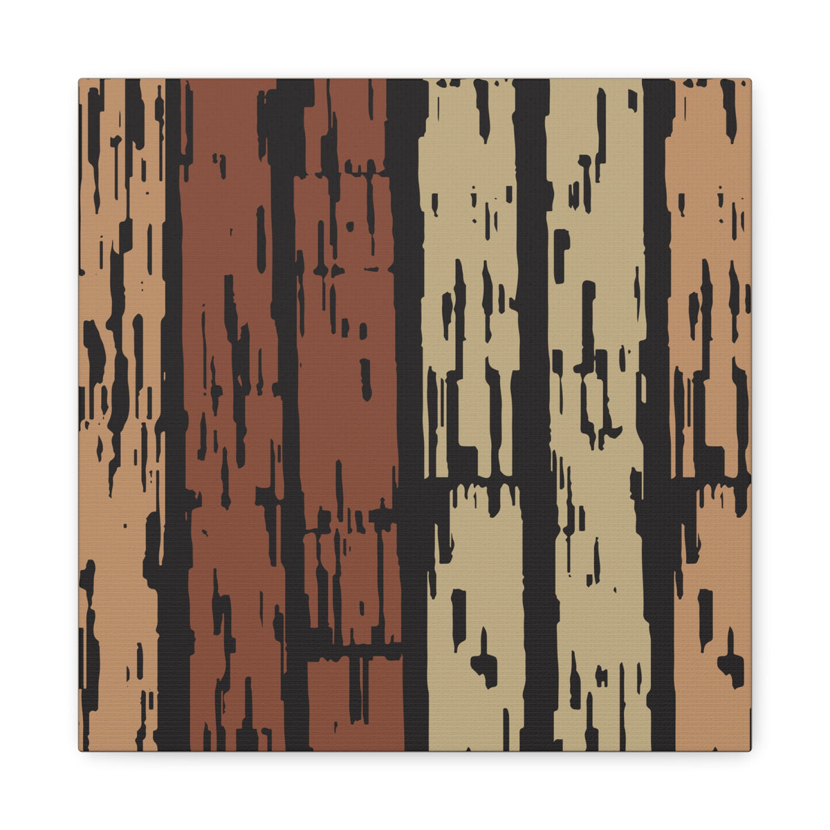 Rustic Woodgrain Canvas Wall Art – Matte Stretched 1.25"