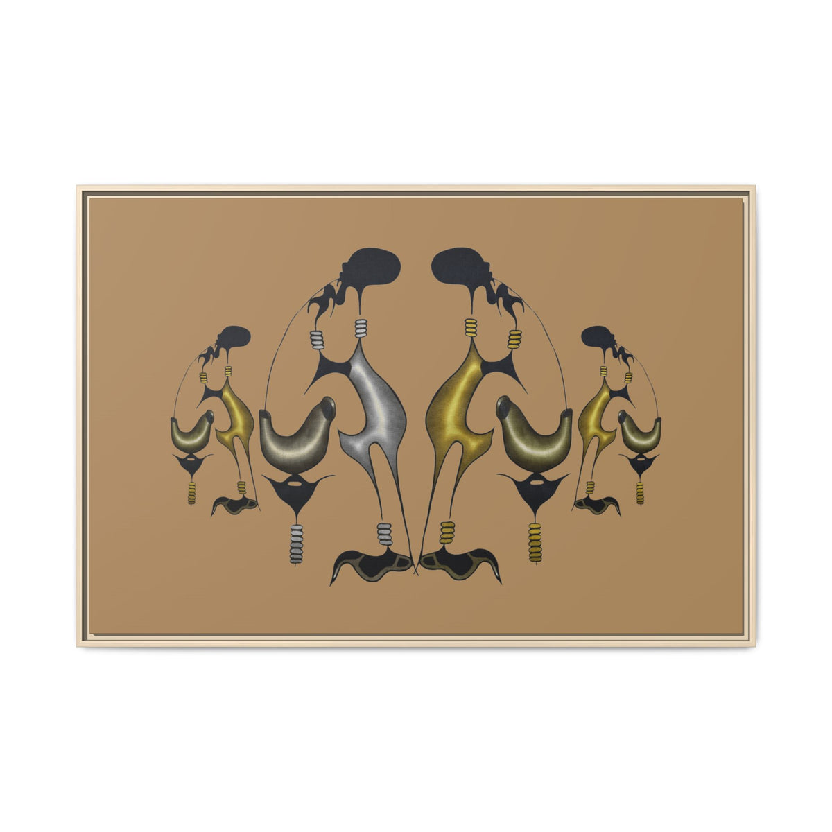Gathering in Stillness Framed Wall Art