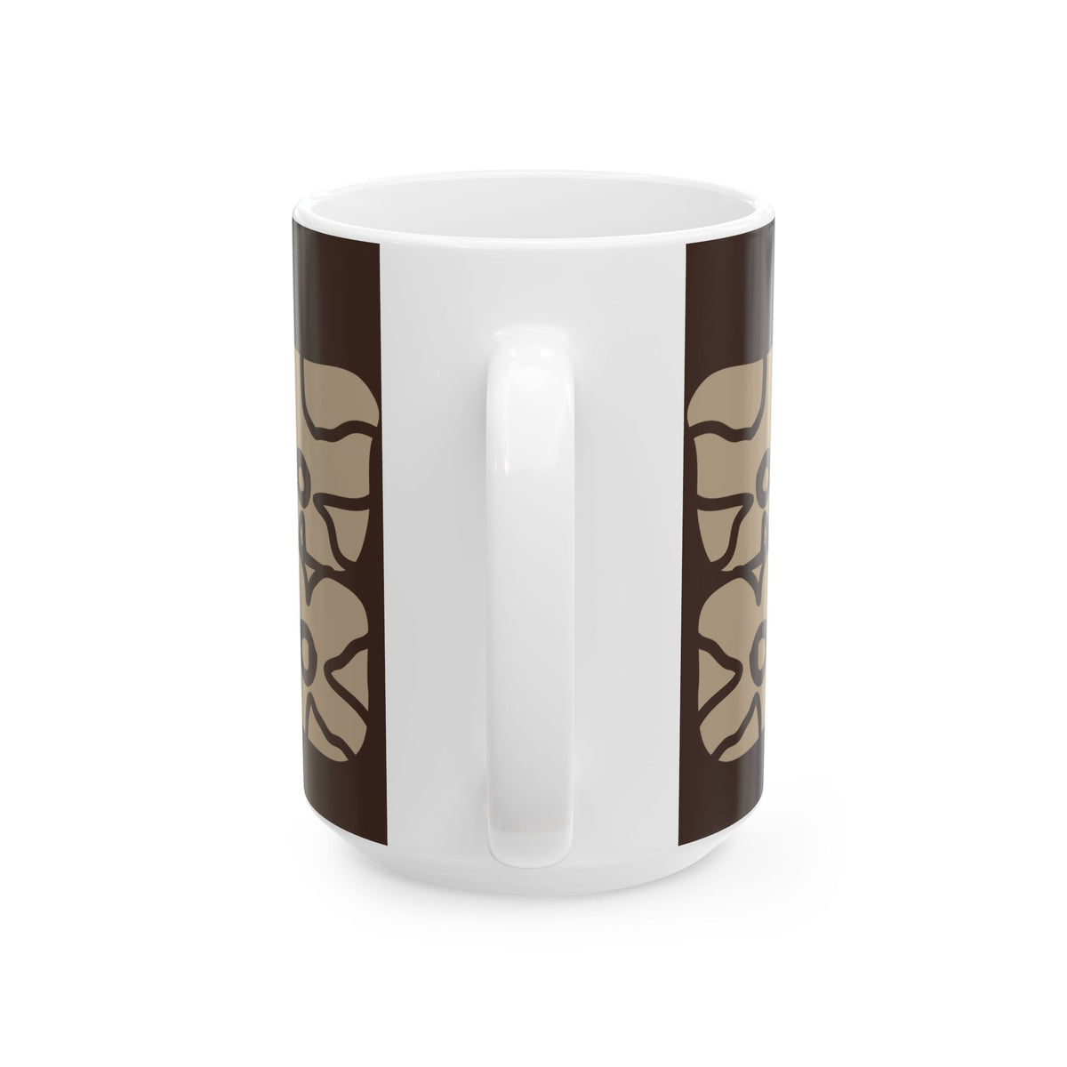 Earthen Bloom Ceramic Mug