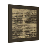 Weathered Grain Canvas Wall Art