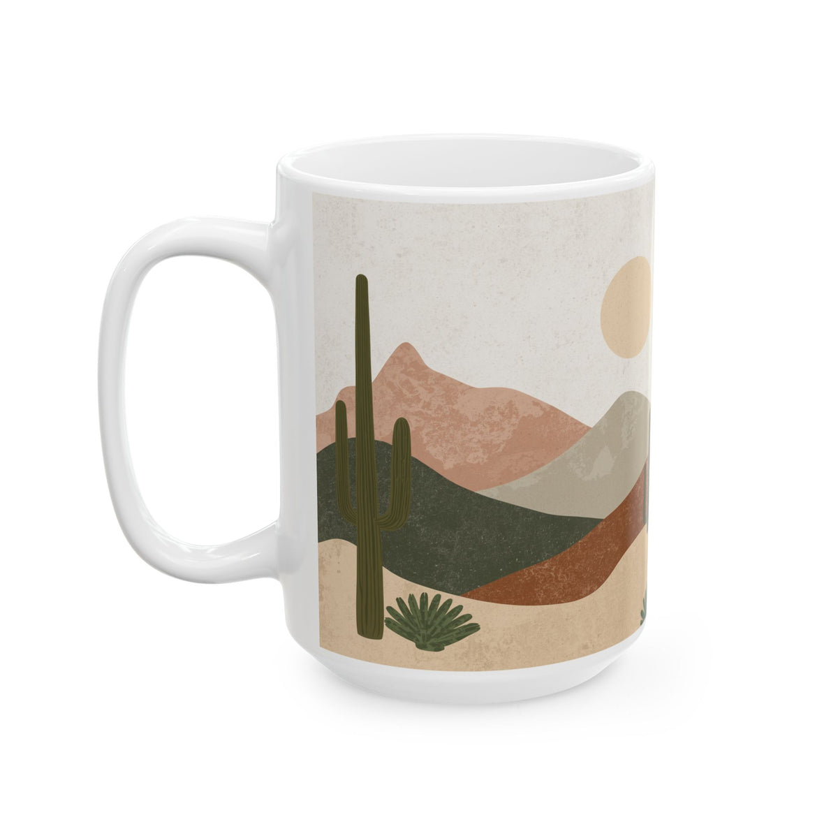 Desert Sunrise Ceramic Mug