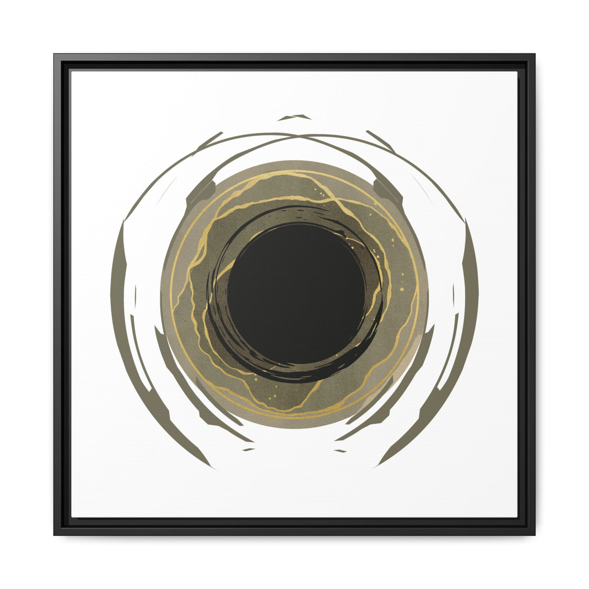 Earth Core Matte Canvas Wall Art