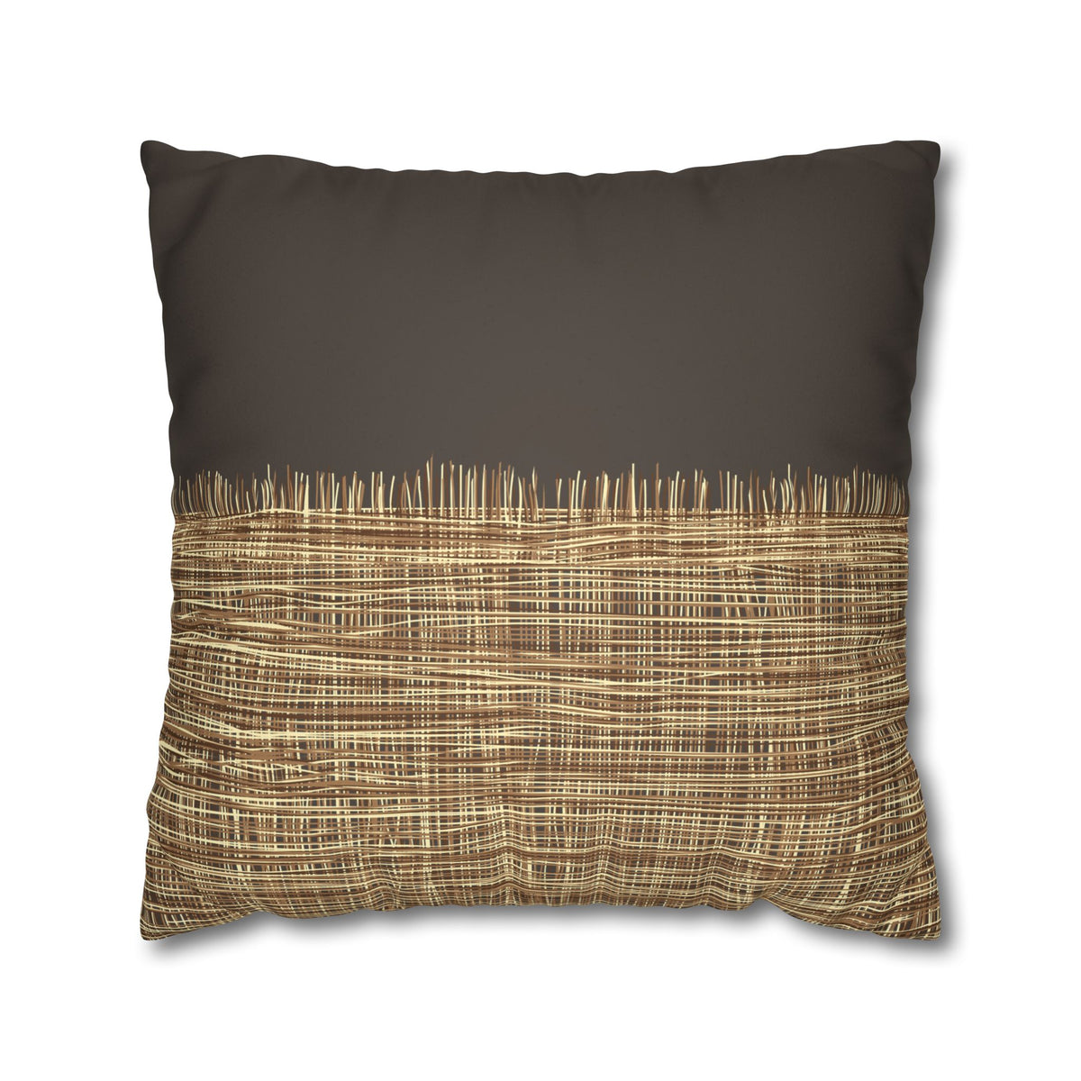 Woven Rhythm Pillow Cover