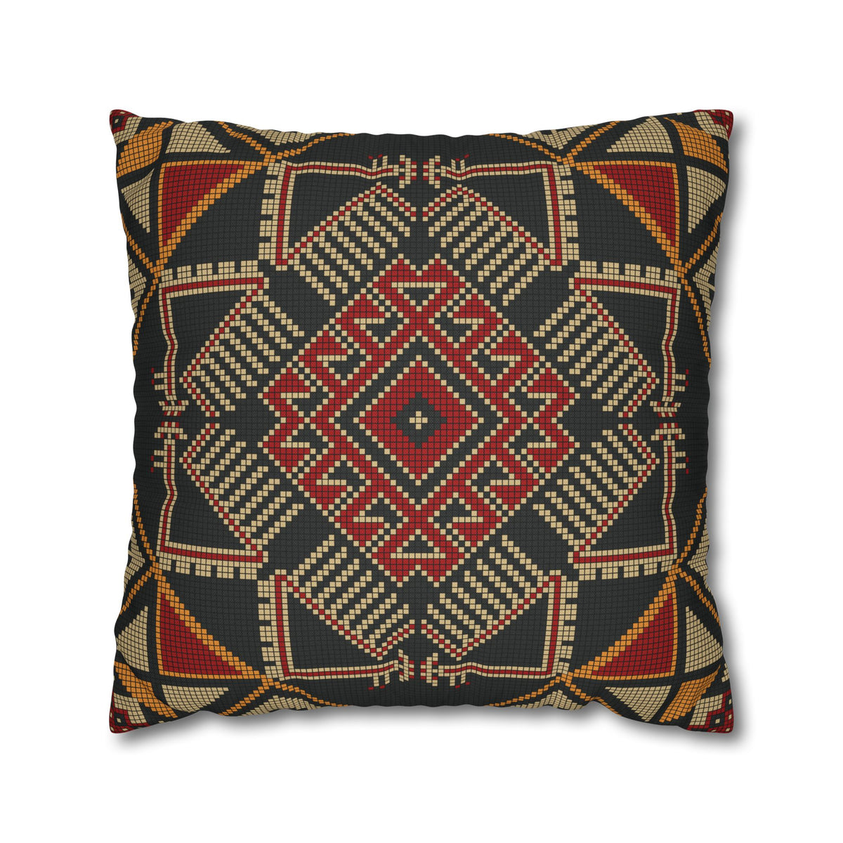Spun Polyester Square Pillowcase