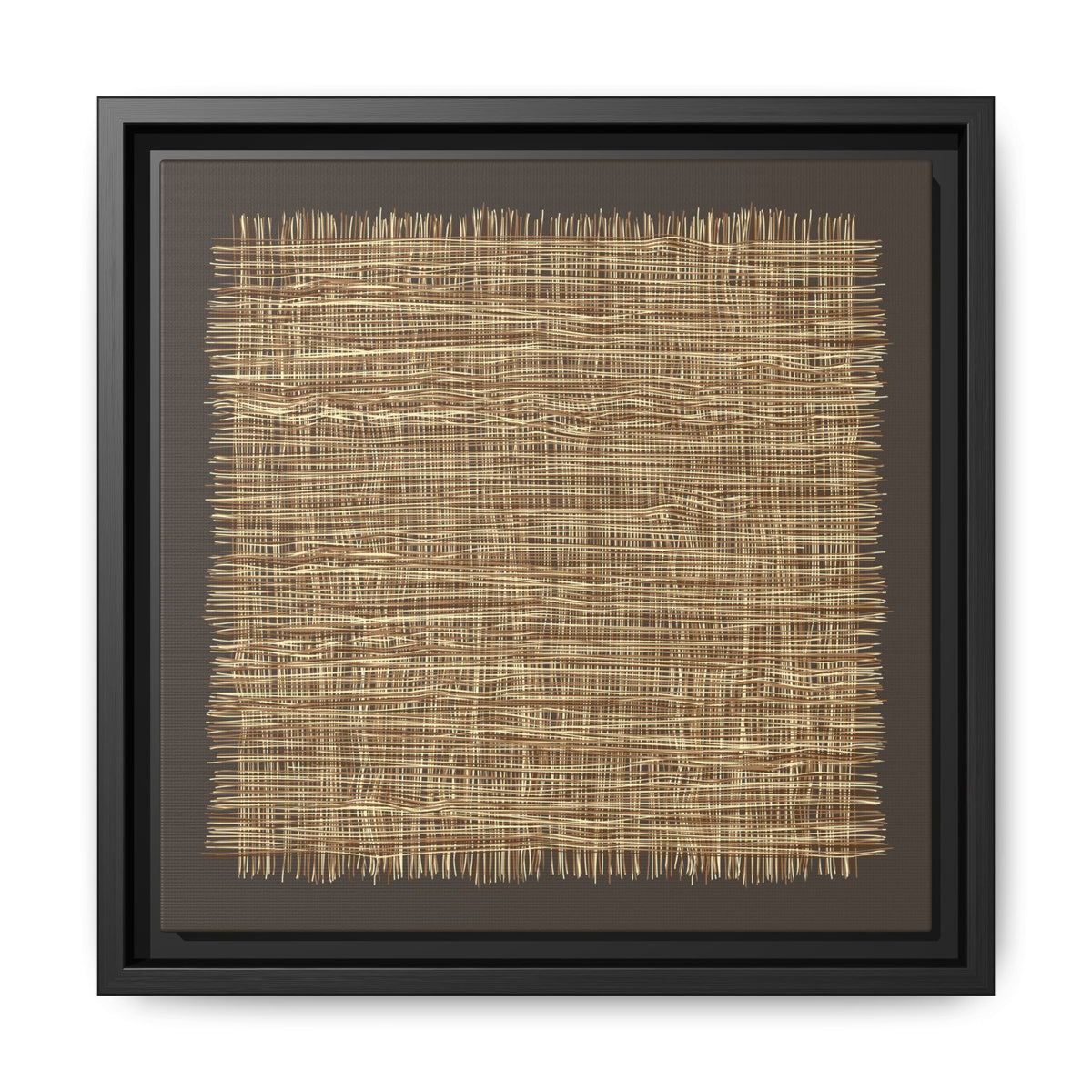 Woven Rhythm Wall Art - A Study in Texture & Stillness