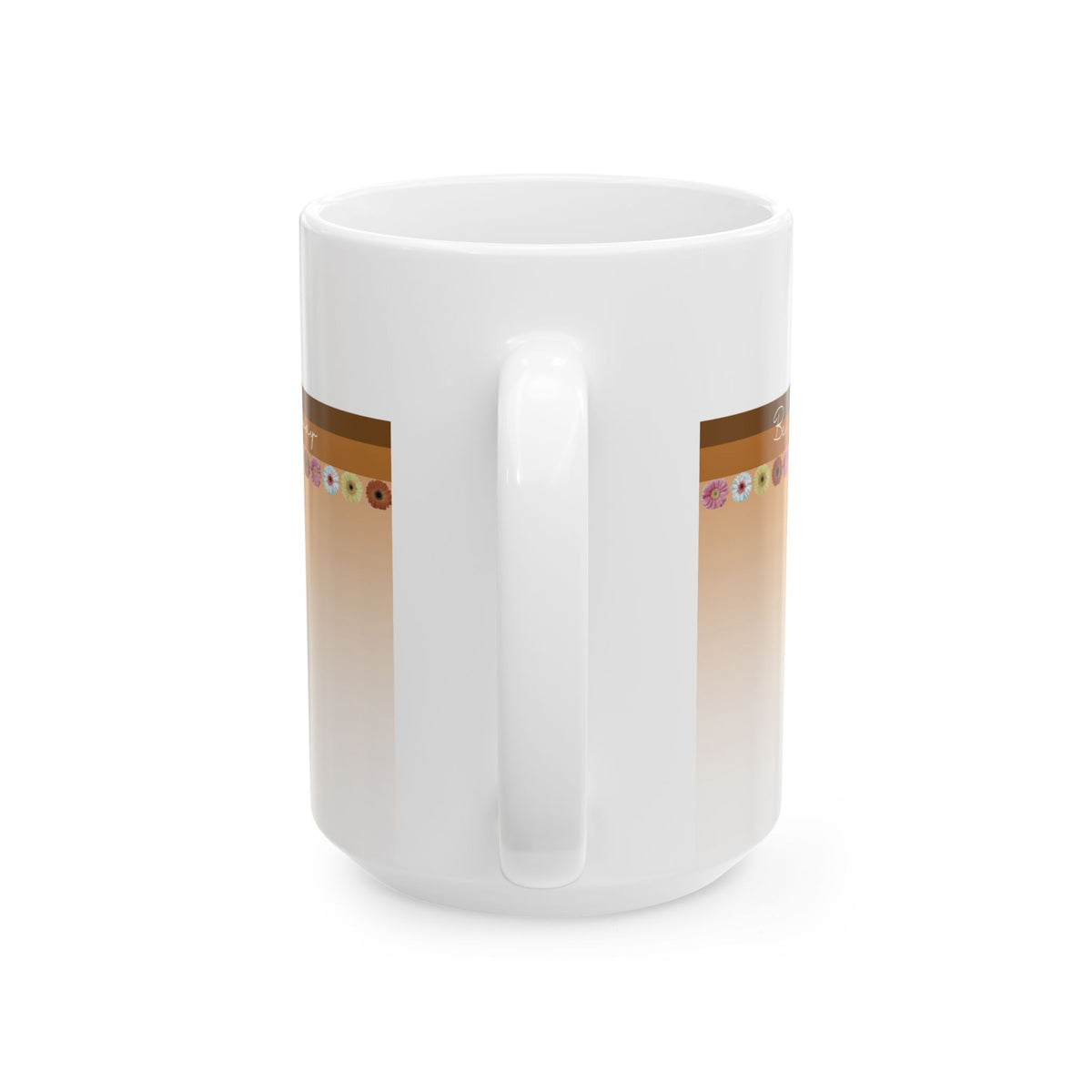 Mug - 'Be Kind Anyway' Floral Design Earthy Colors Motivational Gift