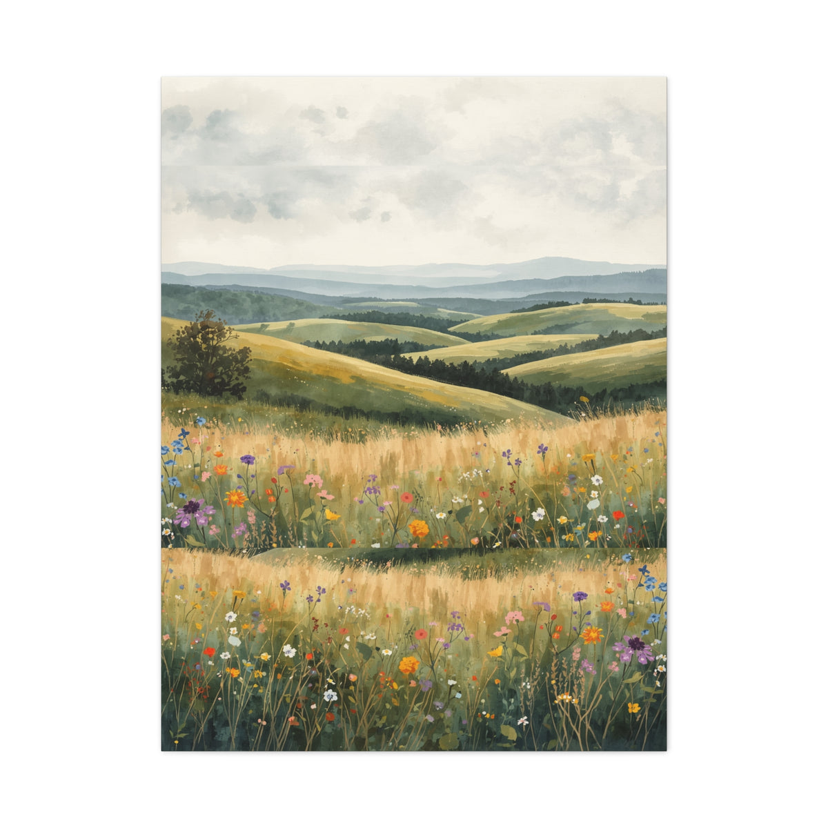 Wildflower Hills Landscape