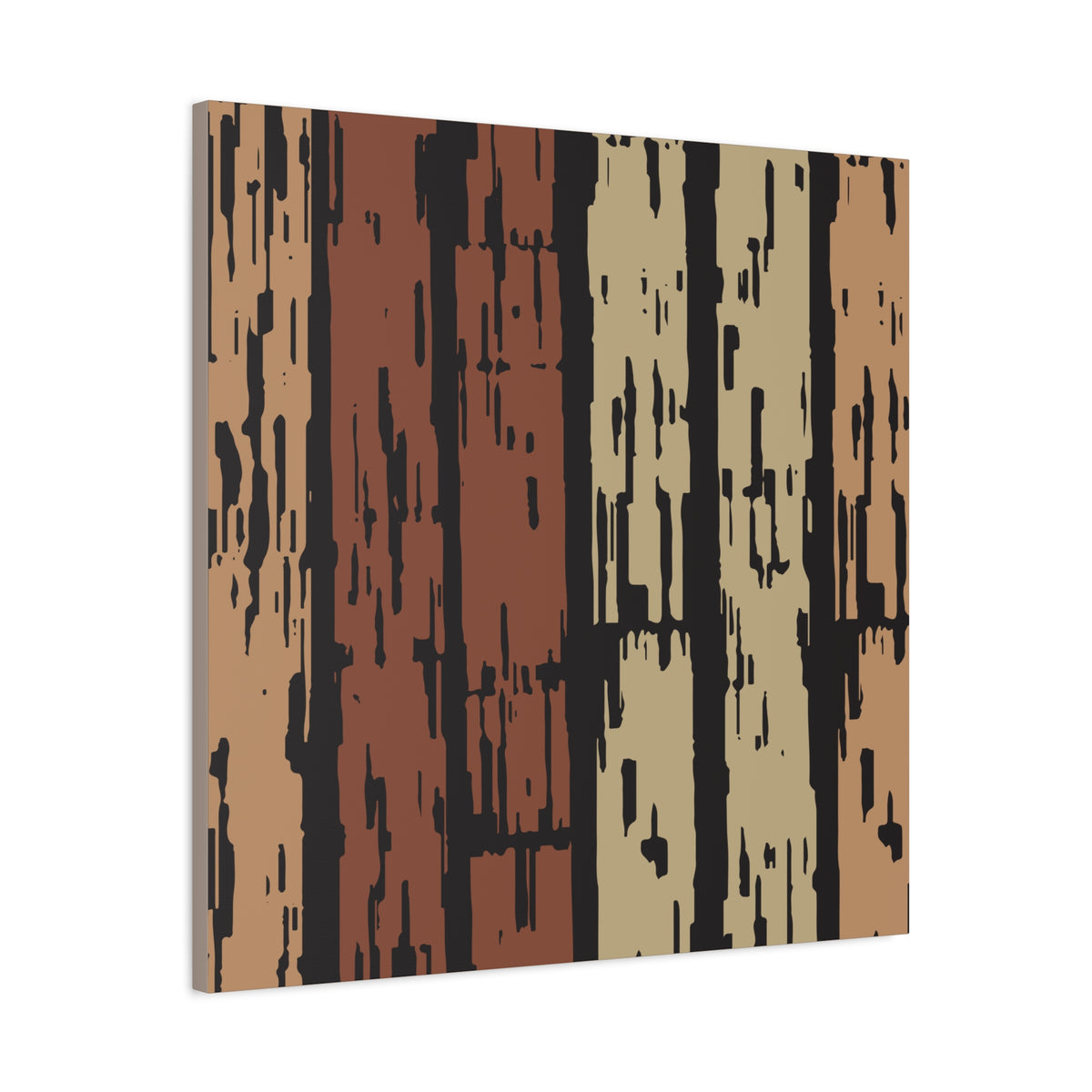 Rustic Woodgrain Canvas Wall Art – Matte Stretched 1.25"