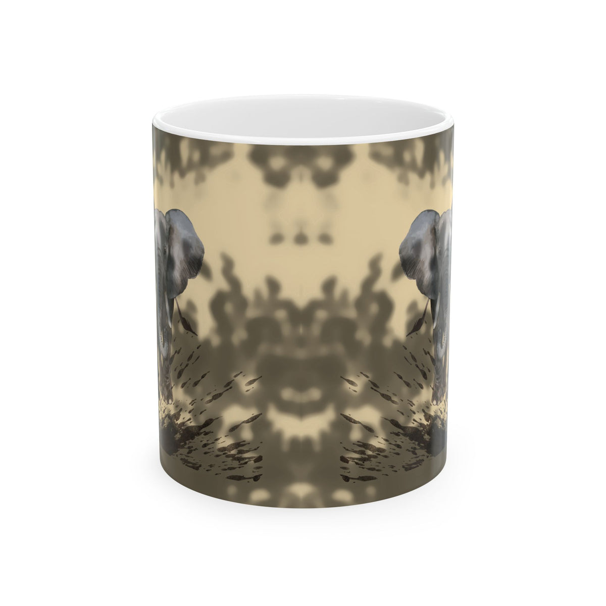 Quiet Strength Elephant Mug