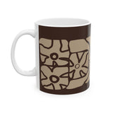 Earthen Bloom Ceramic Mug