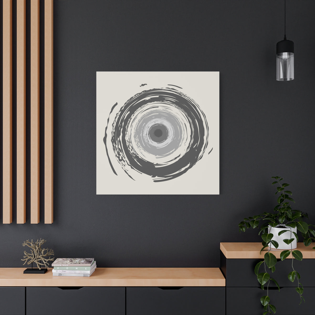 Centered Art Canvas Decor