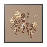 Tribal Fluid  Wall Art - Framed