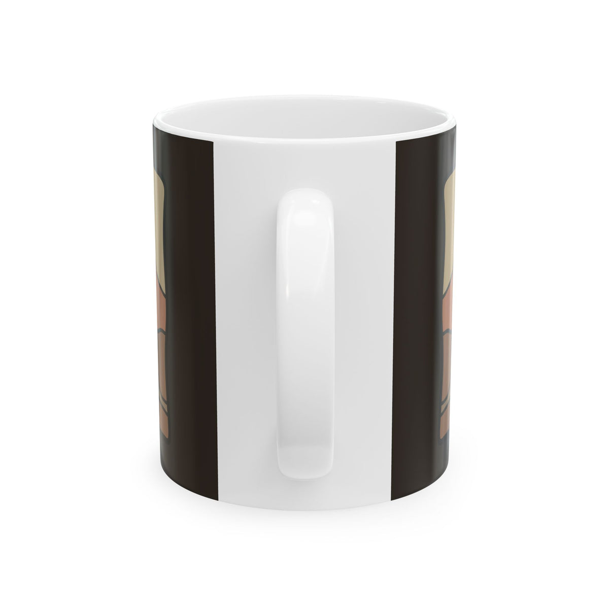 Desert Sunset Ceramic Mug — Southwestern Cactus Coffee Cup (11oz/15oz)
