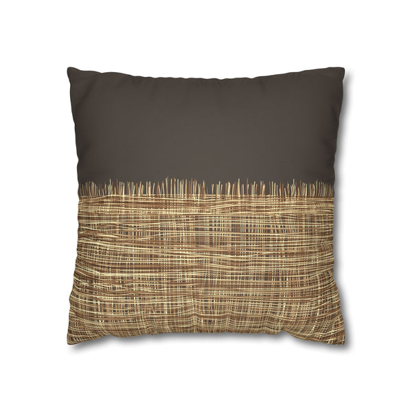 Woven Rhythm Pillow Cover