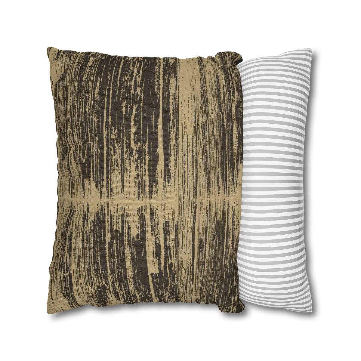 Weathered Grain Decorative Pillow Cover