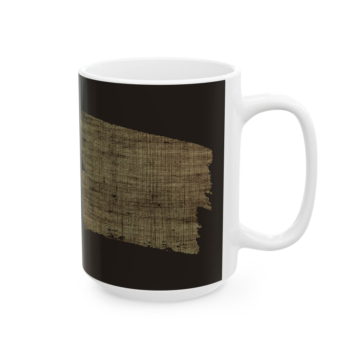 Woven Earth Stoneware Mug