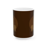 Desert Sun Saguaro Ceramic Mug
