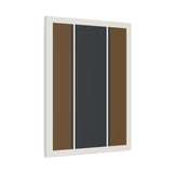 Minimalist Earth-Tone Stripe Canvas — Modern Geometric Wall Art