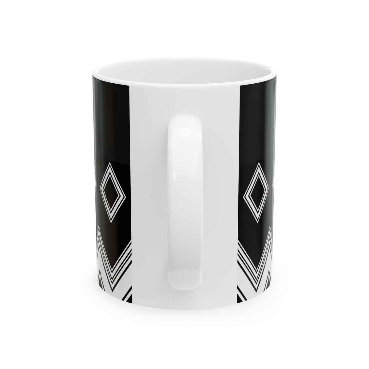 Tribal Diamond Ceramic Mug