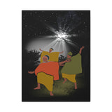 Moon Dance Matte Canvas Print