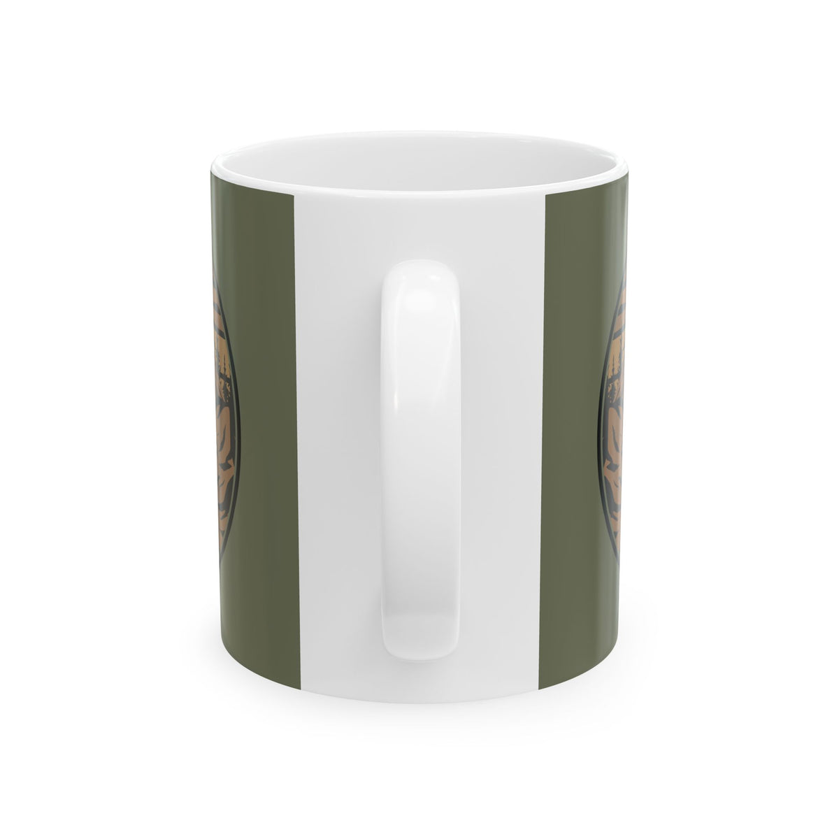 Mountain River Sunset Ceramic Mug — Rustic Mountain Landscape (11oz & 15oz)