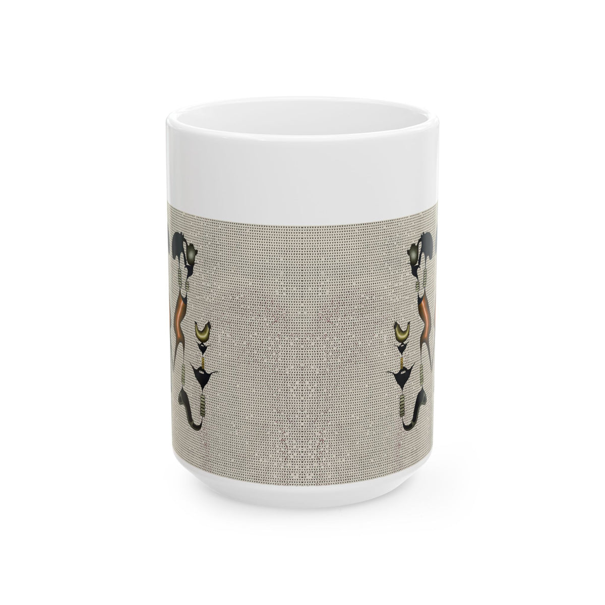 Rooted Echo - Earth Ritual Ceramic Mug
