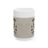 Rooted Echo - Earth Ritual Ceramic Mug