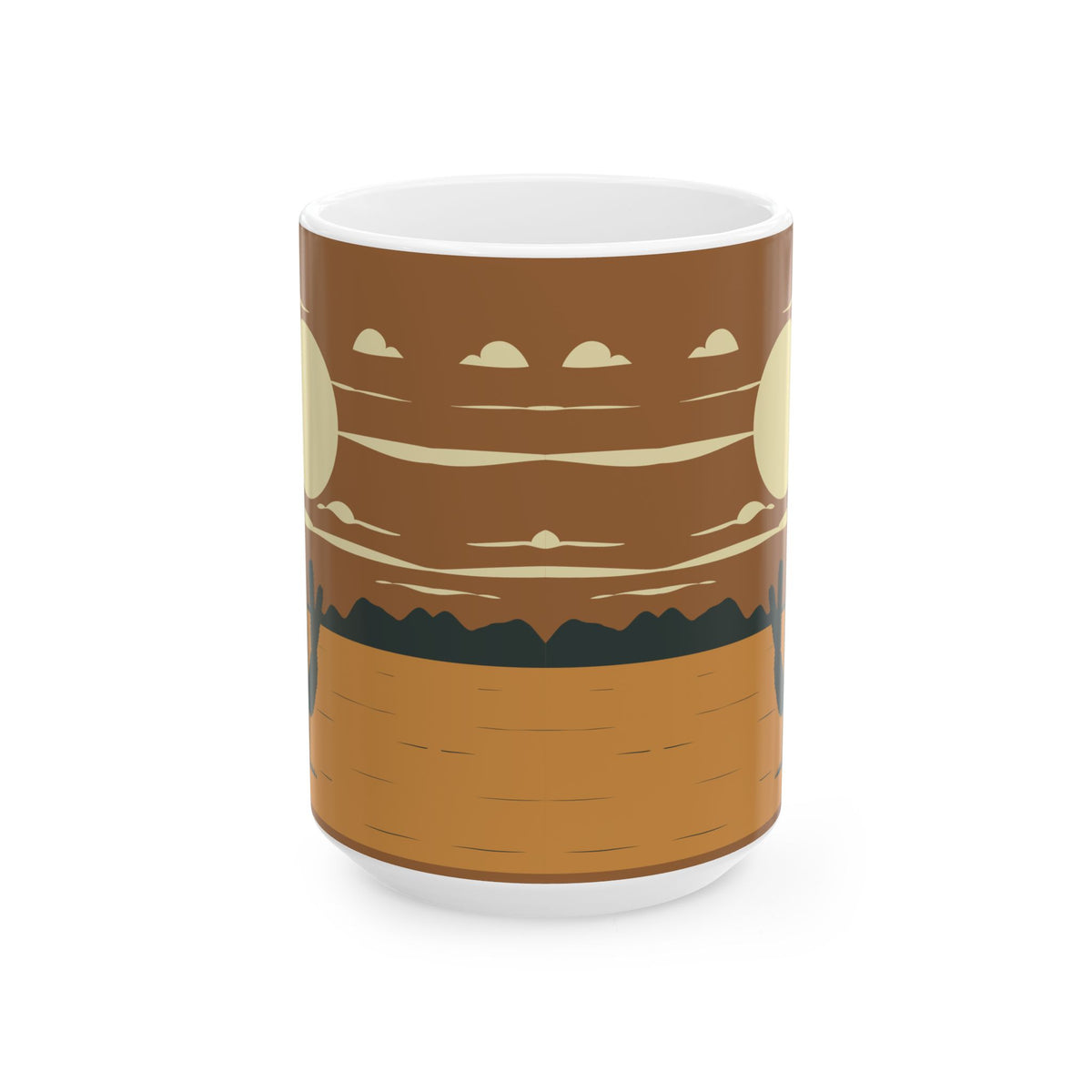 Desert Sunset Ceramic Mug